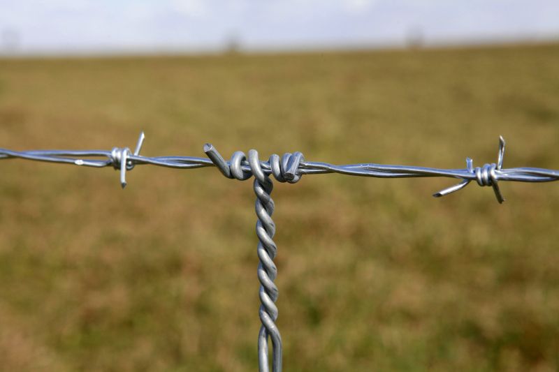 Barb Wire Fencing Repair