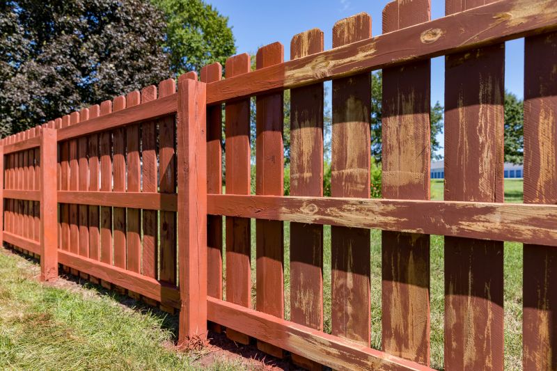 Leaning Fence Repair