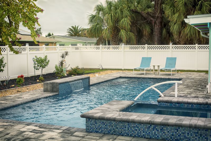 Vinyl Pool Fence Installation