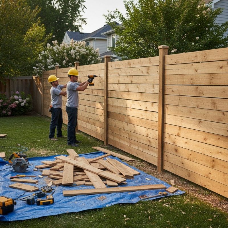 Wood Fence Repair